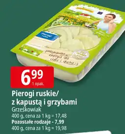 E.Leclerc Pierogi z mięsem Grześkowiak oferta