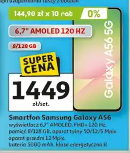 Auchan Smartfon Galaxy A56 8/128GB oferta