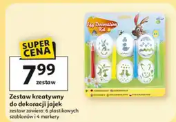 Auchan Zestaw kreatywny do dekoracji jajek oferta