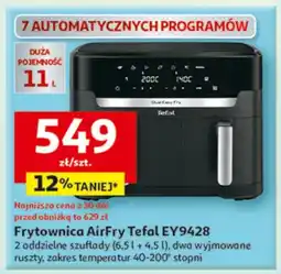 Auchan Frytownica AirFry Tefal EY9428 oferta