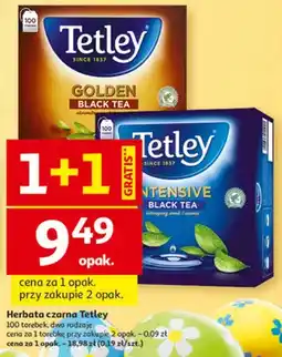 Auchan Herbata czarna Intensive Black Tea oferta