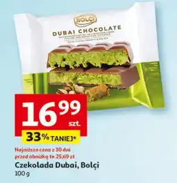 Auchan Czekolada Dubai, Bolci oferta