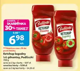 Auchan Ketchup łagodny lub pikantny oferta