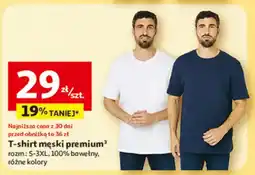 Auchan T-shirt męski premium oferta