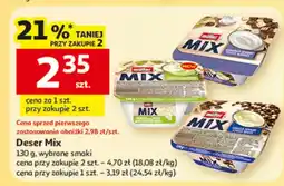 Auchan Deser Mix, wybrane smaki oferta