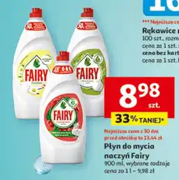 Auchan Płyn do mycia naczyń Fairy oferta