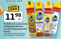 Auchan Produkty do czyszczenia i pielęgnacji drewna lub różnych powierzchni Pronto oferta