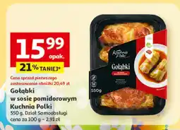 Auchan Gołąbki w sosie pomidorowym oferta
