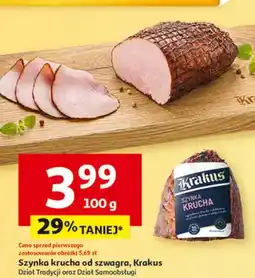 Auchan Szynka krucha od szwagra oferta