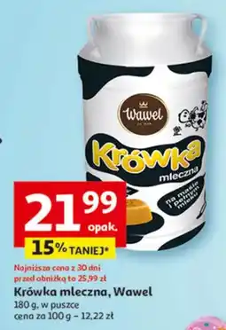 Auchan Krówka mleczna Wawel 180g, w puszce oferta