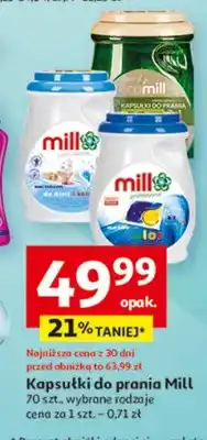 Auchan Kapsułki do prania Mill oferta