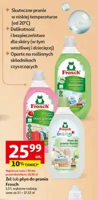 Auchan Żel lub płyn do prania wybrane rodzaje oferta