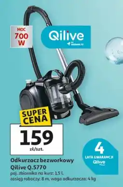Auchan Odkurzacz bezworkowy Q.5770 oferta