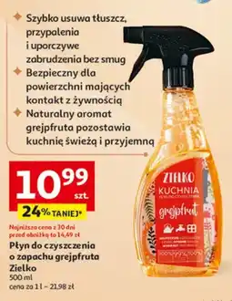 Auchan Płyn do czyszczenia o zapachu grejpfruta oferta
