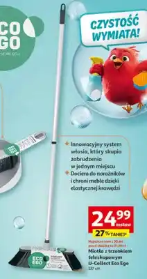 Auchan Miotła z trzonkiem teleskopowym oferta