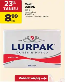 Carrefour Masło LURPAK oferta