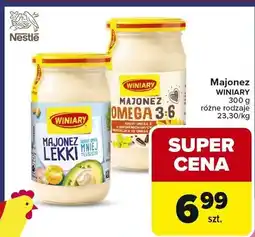 Carrefour Majonez różne rodzaje oferta