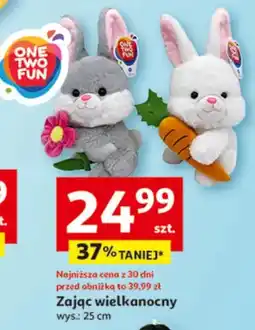 Auchan Zając wielkanocny 25cm oferta