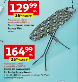 Auchan Deska do prasowania Exclusive Black oferta