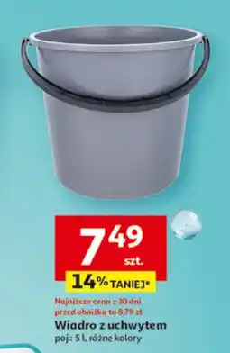 Auchan Wiadro z uchwytem poj.: 5 l różne kolory oferta
