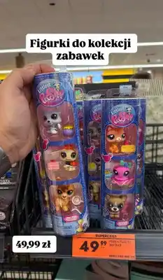 Biedronka Kolekcjonerskie figurki zwierzątek Littlest Pet Shop 3-pak oferta