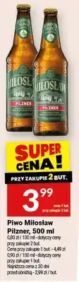 Twój Market Piwo Miłosław Pilzner 5.6% oferta