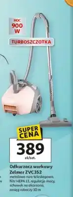 Auchan Odkurzacz workowy ZVC 352 oferta