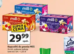 Auchan Kapsułki do prania, wybrane rodzaje oferta