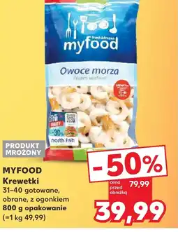 Kaufland Krewetki Myfood oferta
