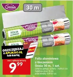 Twój Market Folia aluminiowa z tłoczeniem Gosia 30 m oferta