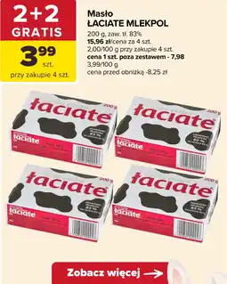 Carrefour Masło ŁACIATE MLEKPOL oferta