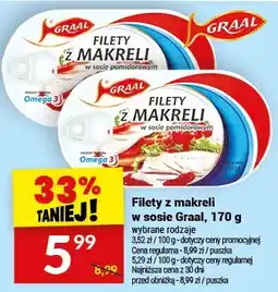 Twój Market Filety z makreli w sosie oferta