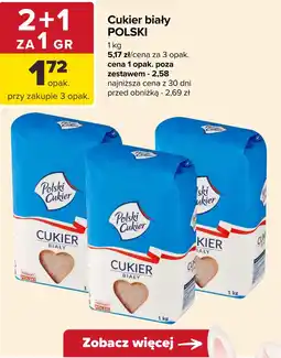 Carrefour Cukier biały POLSKI oferta