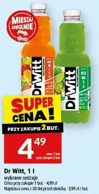 Twój Market Napój Dr Witt oferta