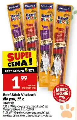 Twój Market Beef Stick dla psa oferta