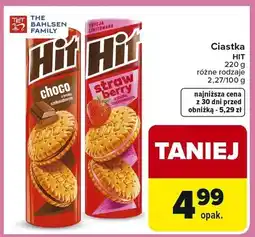 Carrefour Ciastka różne rodzaje oferta