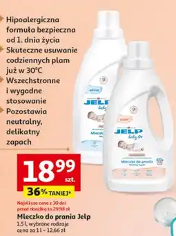 Auchan Mleczko do prania wybrane rodzaje oferta