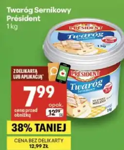 Delikatesy Centrum Twaróg President oferta