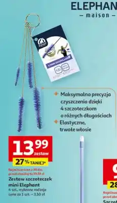 Auchan Zestaw szczoteczek mini 4szt oferta