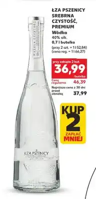 Kaufland Wódka Łza Pszenicy srebrna czystość premium oferta