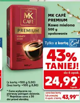 Kaufland Kawa mielona MK Cafe oferta