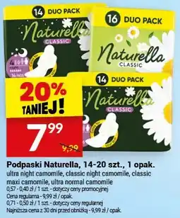 Twój Market Podpaski 14-20 szt oferta