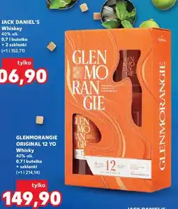Kaufland Whisky 40% alk. + szklanki oferta