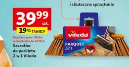 Auchan Szczotka do parkietu 2 w 1 oferta