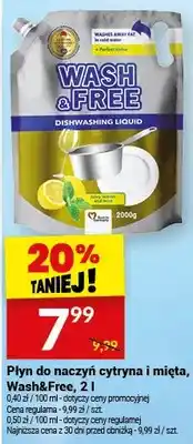 Twój Market Płyn do naczyń cytryna i mięta oferta