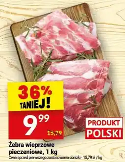 Twój Market Żebra wieprzowe pieczenione oferta