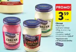 Intermarche Chrzan wybrane rodzaje z jabłkiem, z żurawiną oferta