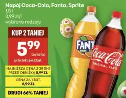 Delikatesy Centrum Napój Coca-Cola oferta
