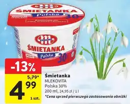 Intermarche Śmietanka Polska 30% oferta