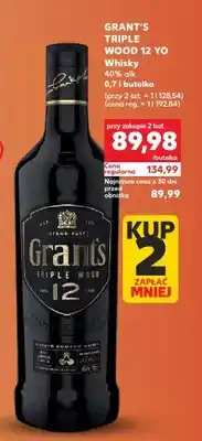 Kaufland Whisky Triple Wood 12 YO 40% alk oferta